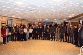 ATSO GATHERED WITH MEMBERS OF THE PRESS ON JANUARY 10 WORKING JOURNALISTS DAY